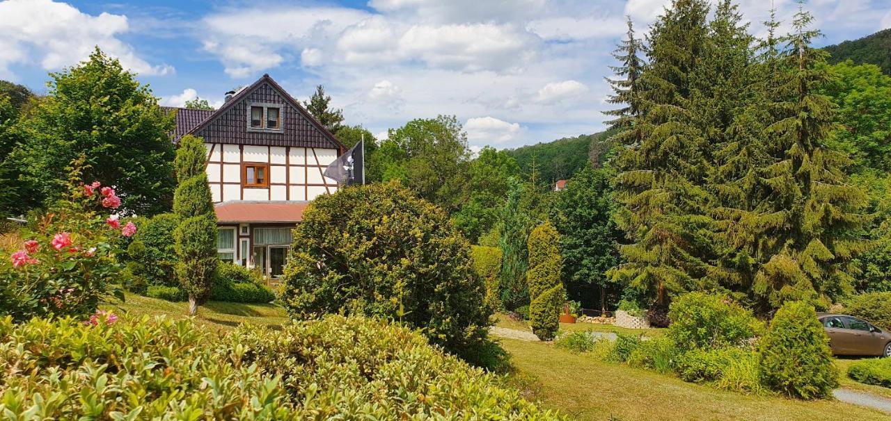 Ferienwohnung Haus Wilde Thale Exterior foto