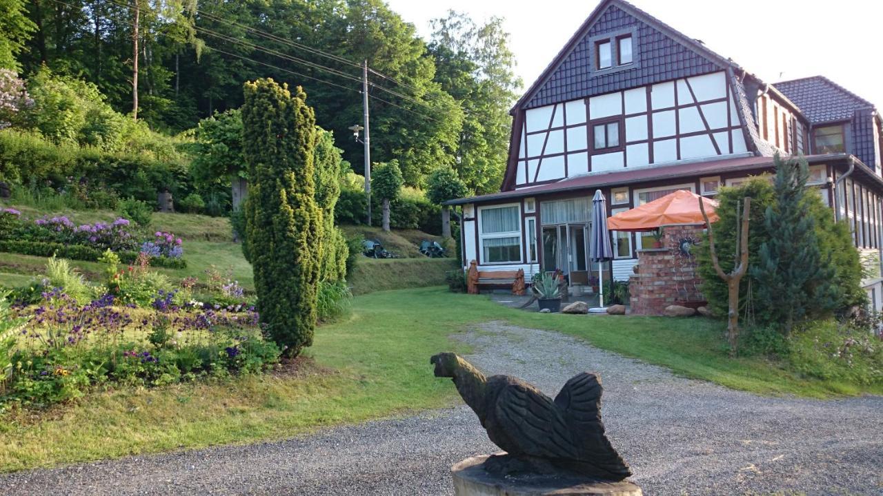 Ferienwohnung Haus Wilde Thale Exterior foto