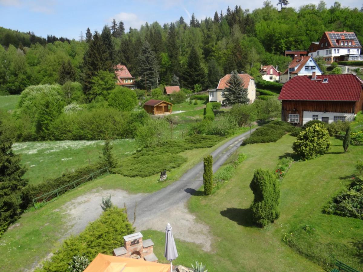 Ferienwohnung Haus Wilde Thale Exterior foto